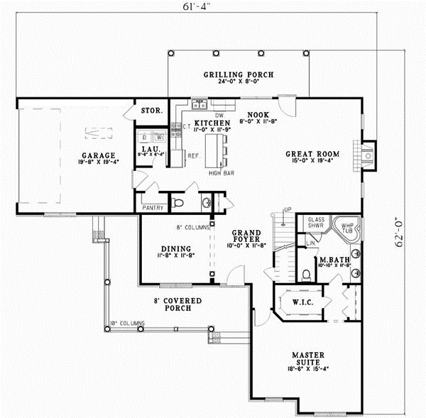Main Floor Plan: 12-496