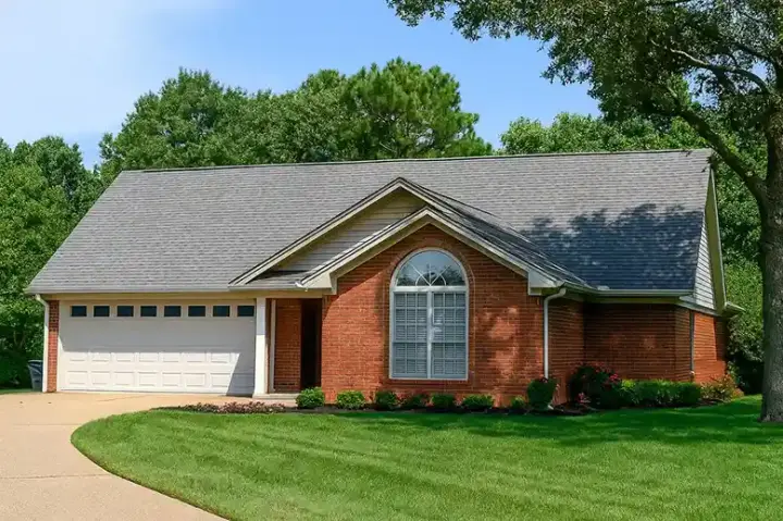 Traditional house plans 12-497 - front exterior, 1,344 sq ft, 3 bed, 2 bath house plans | Monster House Plans