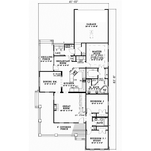 Main Floor Plan: 12-499