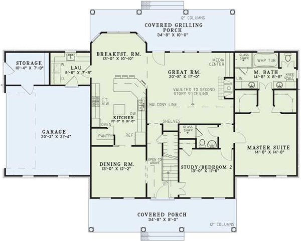 Main Floor Plan: 12-501