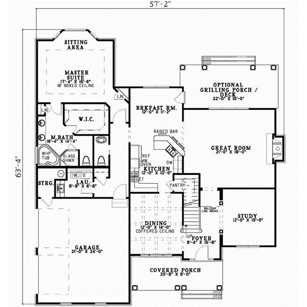 Main Floor Plan: 12-502