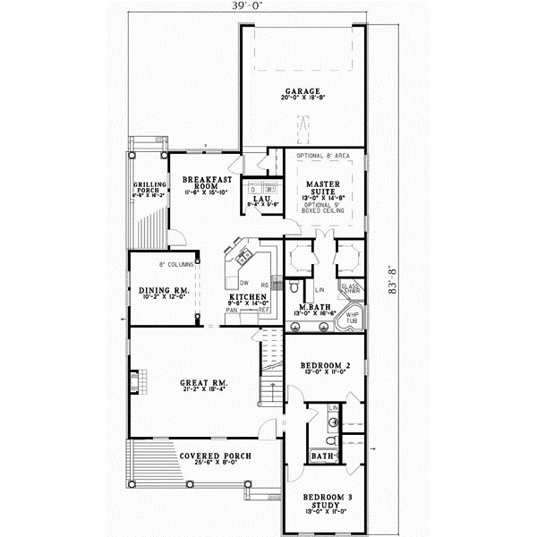 Main Floor Plan: 12-503