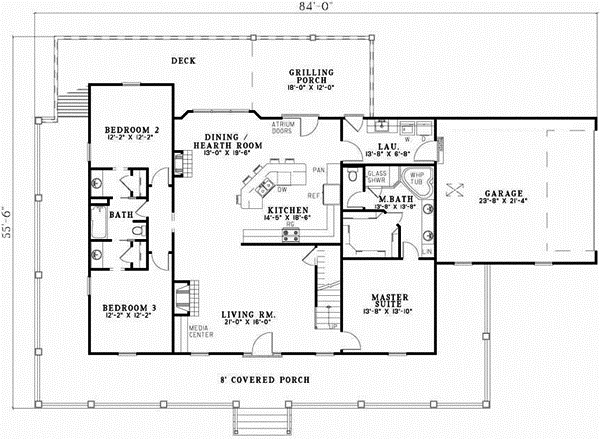 Main Floor Plan: 12-506