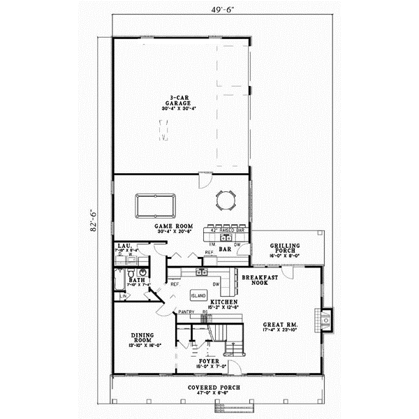 Main Floor Plan: 12-507
