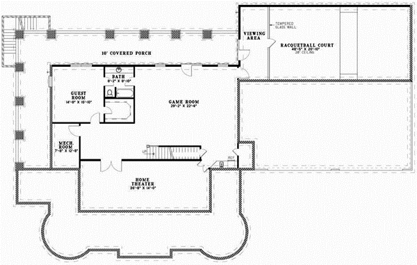 Lower Floor Plan: 12-514