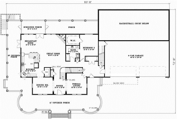 Main Floor Plan: 12-514