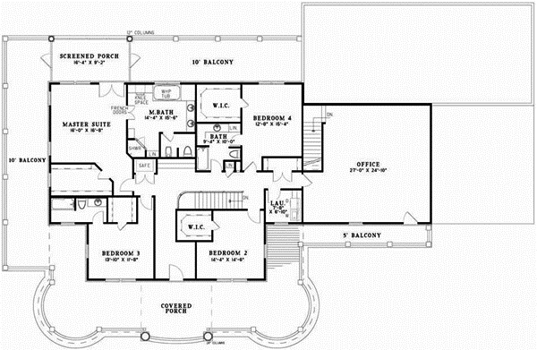 Upper/Second Floor Plan: 12-514