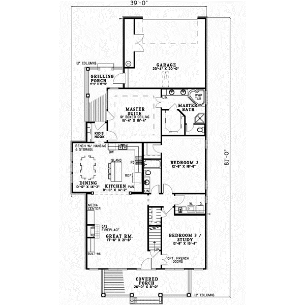Main Floor Plan: 12-516