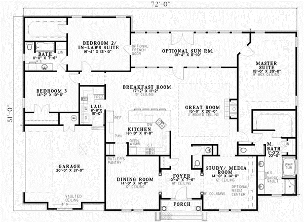 Main Floor Plan: 12-519