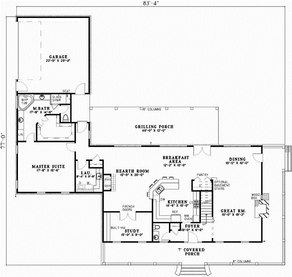 Main Floor Plan: 12-522