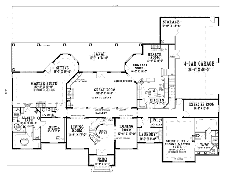Main Floor Plan: 12-524