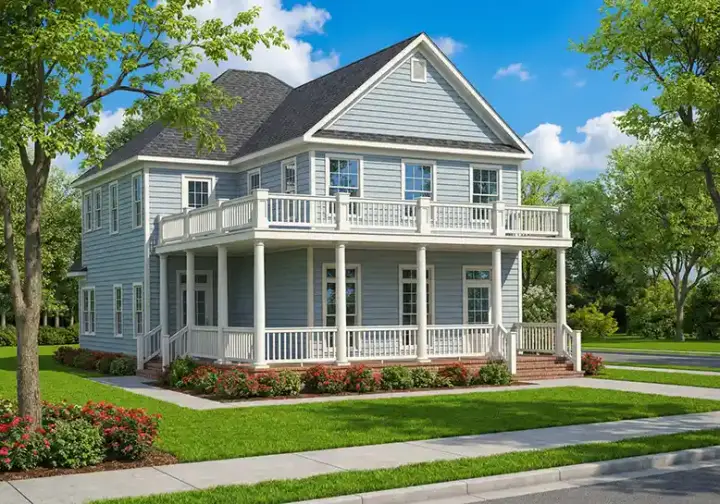 Southern house plans 12-525 - front exterior, 1,872 sq ft, 3 bed, 3 bath house plans | Monster House Plans