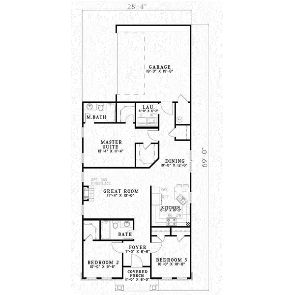 Main Floor Plan: 12-529