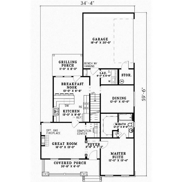 Main Floor Plan: 12-530