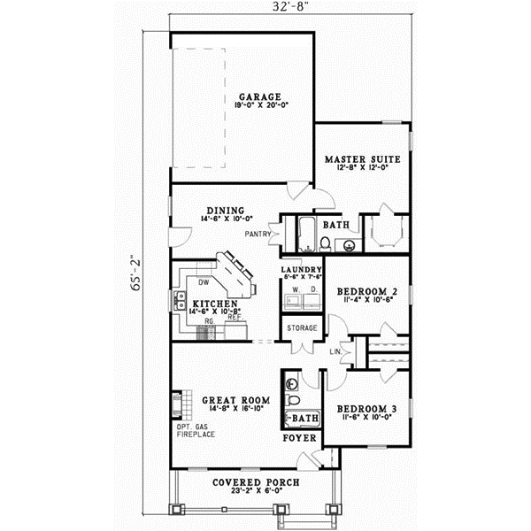 Main Floor Plan: 12-531