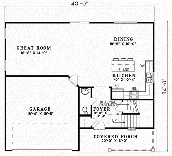 Main Floor Plan: 12-539