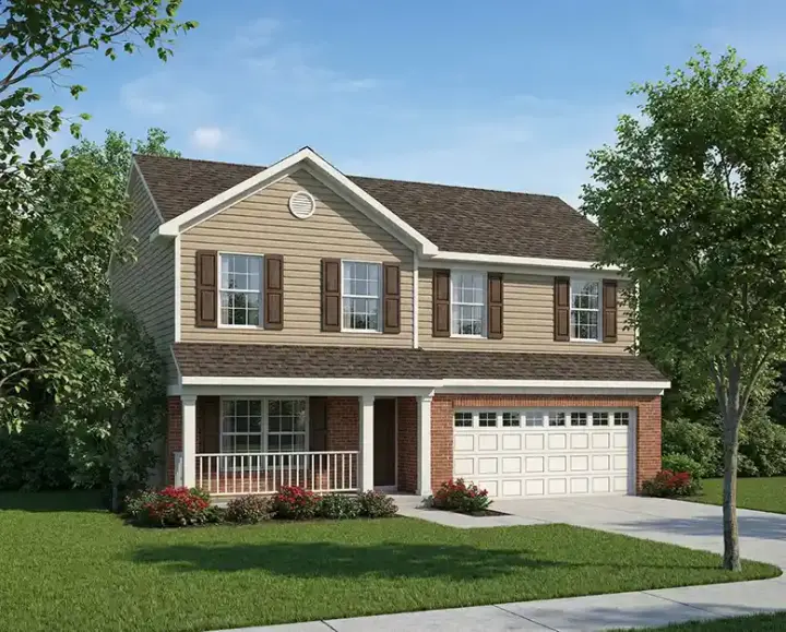 Traditional house plans 12-540 - front exterior, 1,789 sq ft, 4 bed, 2 bath house plans | Monster House Plans