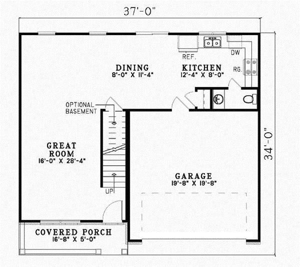 Main Floor Plan: 12-540