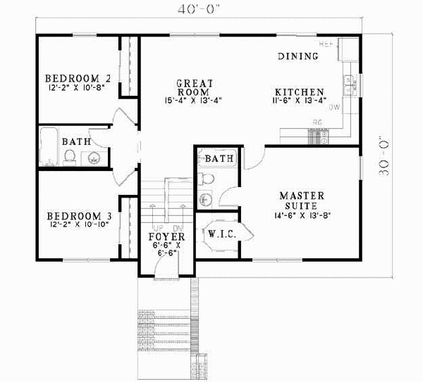 Main Floor Plan: 12-542