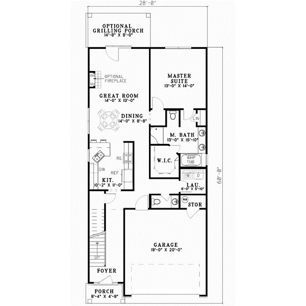 Main Floor Plan: 12-544