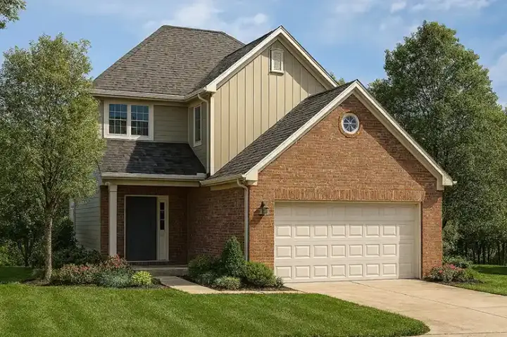 Traditional house plans 12-545 - front exterior, 1,478 sq ft, 3 bed, 2 bath house plans | Monster House Plans