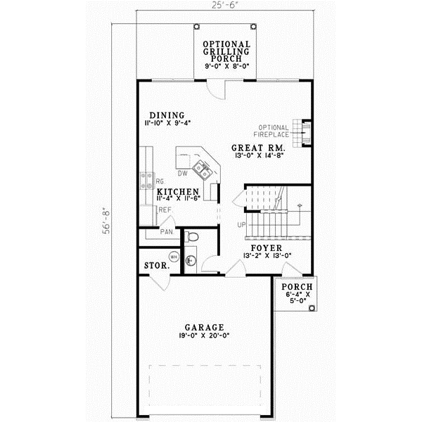 Main Floor Plan: 12-546