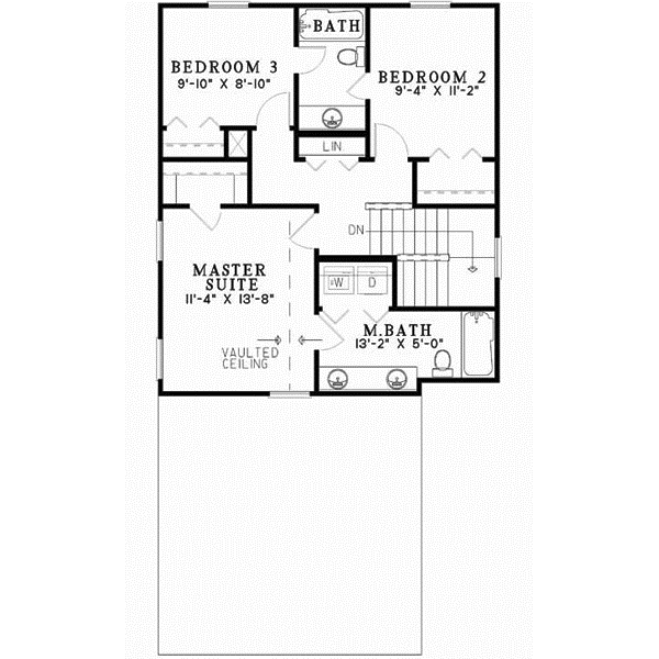 Upper/Second Floor Plan: 12-546