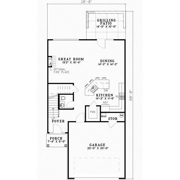 Main Floor Plan: 12-547