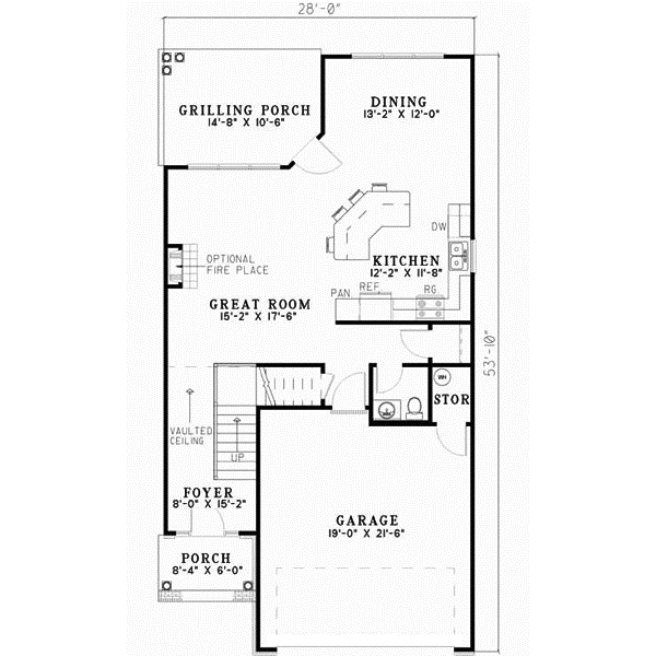 Main Floor Plan: 12-548