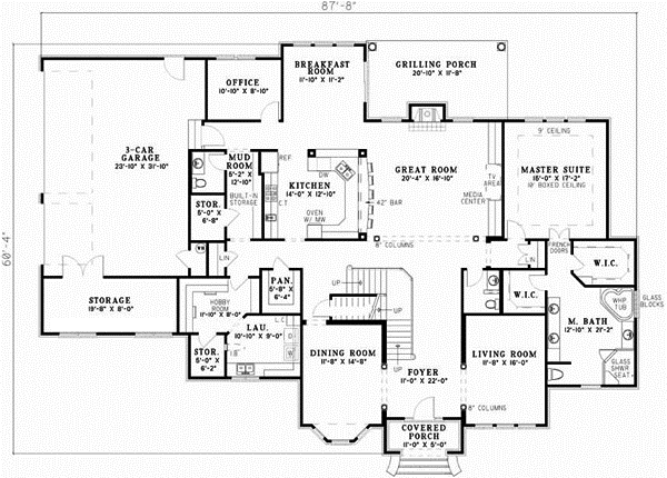 Main Floor Plan: 12-550