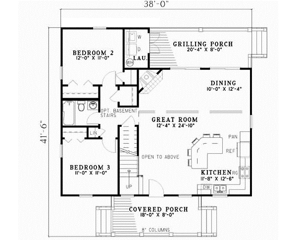 Main Floor Plan: 12-551