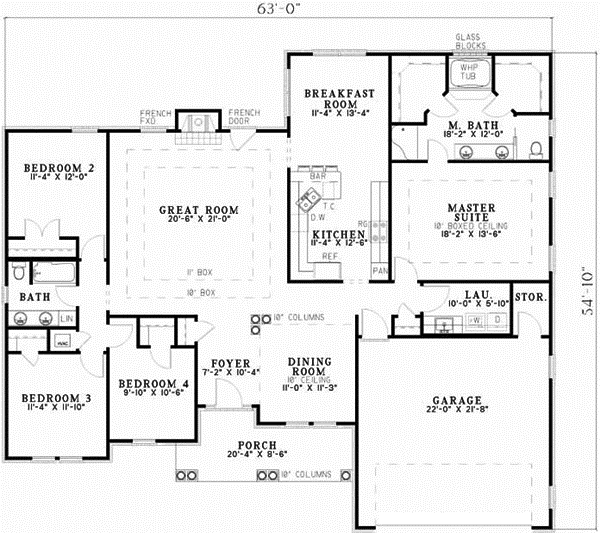 Main Floor Plan: 12-553