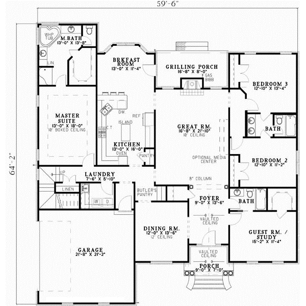 Main Floor Plan: 12-561