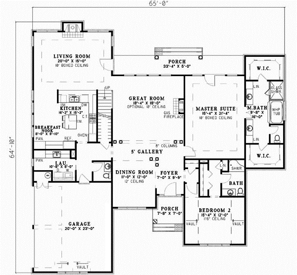 Main Floor Plan: 12-562