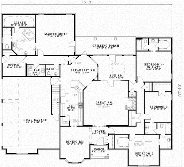 Main Floor Plan: 12-565