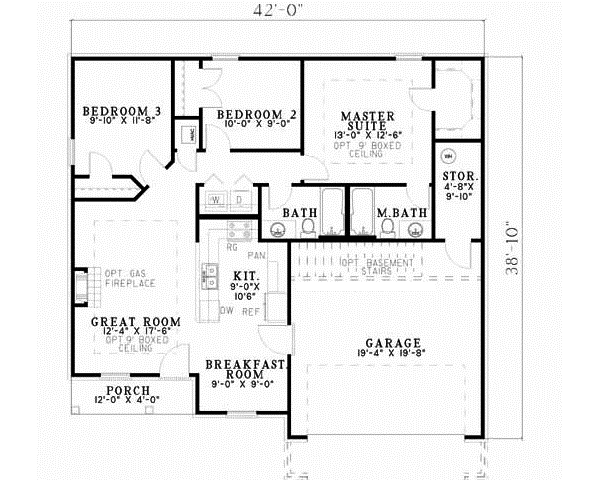 Main Floor Plan: 12-568