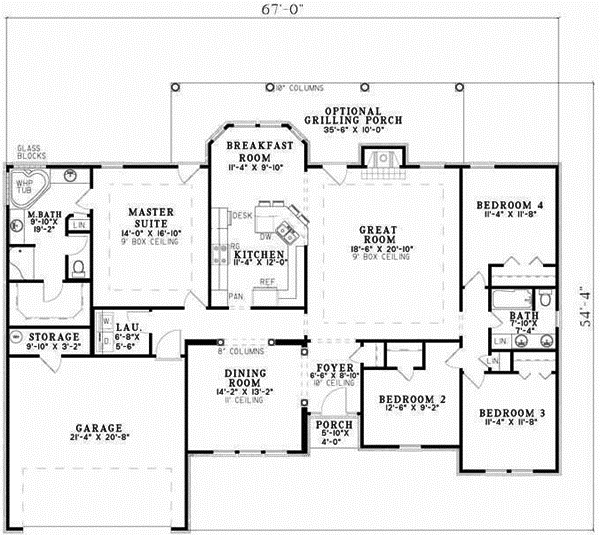 Main Floor Plan: 12-572
