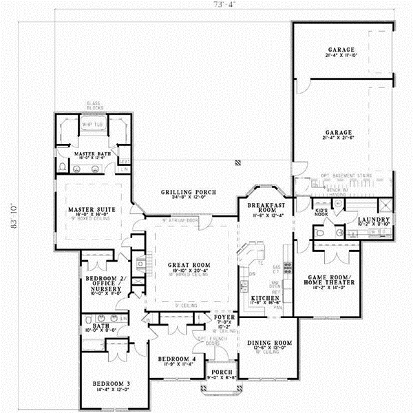 Main Floor Plan: 12-573