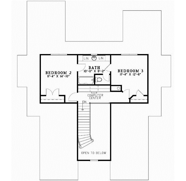 Upper/Second Floor Plan: 12-575