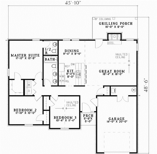 Main Floor Plan: 12-576