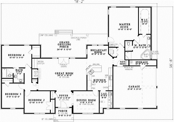 Main Floor Plan: 12-578