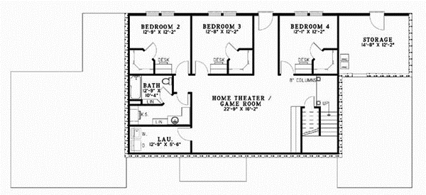 Lower Floor Plan: 12-581