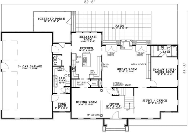 Main Floor Plan: 12-583
