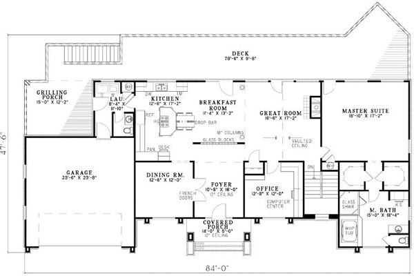 Main Floor Plan: 12-584