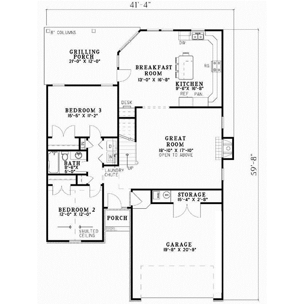 Main Floor Plan: 12-585