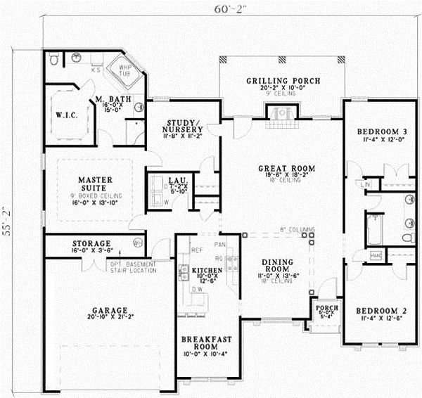 Main Floor Plan: 12-587