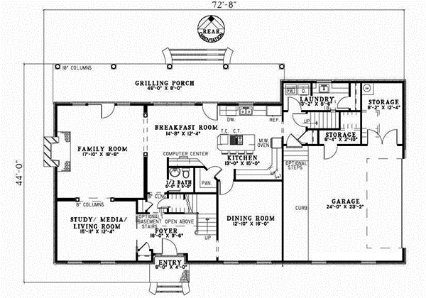 Main Floor Plan: 12-592