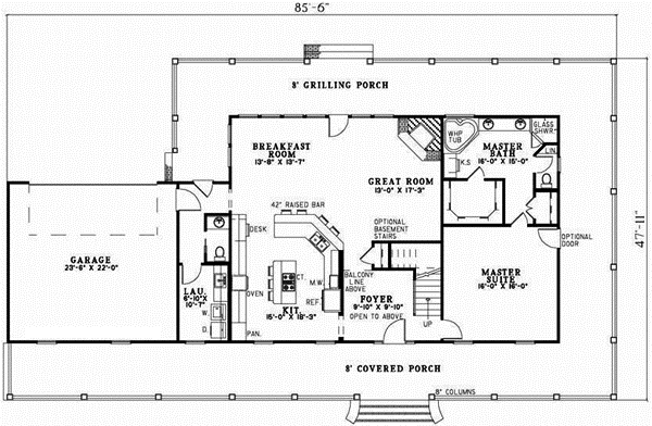 Main Floor Plan: 12-599