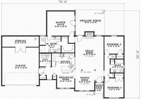 Main Floor Plan: 12-604
