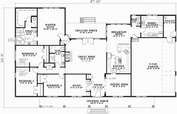 Main Floor Plan: 12-609
